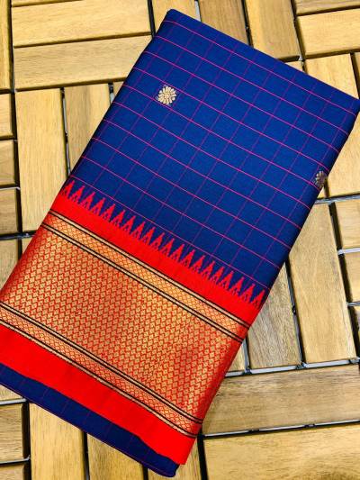 CHECKS PAITHANIV BY SAGAR IMPEX COTTON SAREE WHOLESALER IN SURAT